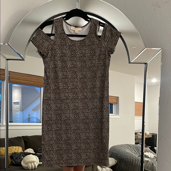 Michael Kors Dresses & Skirts - Michael Kors Leopard Print Mini Dress